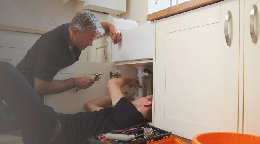 Professional burst pipe repair services in Dodgeville, MI